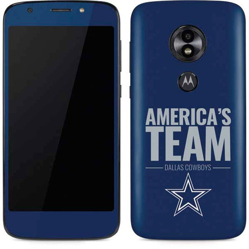 NFL Dallas Cowboys Team Motto Moto E5 Play Skin